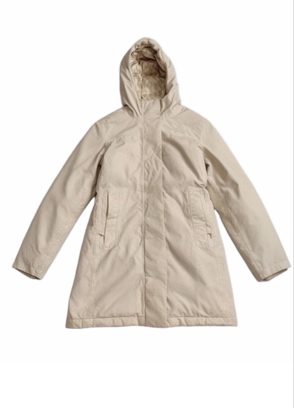 The North Face Leopard Print Nuptse 700 Down Puffer Jacket Small